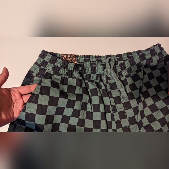 Vans range baggy tapered elastic waist jogger pants men's size M - Picture 8 of 10